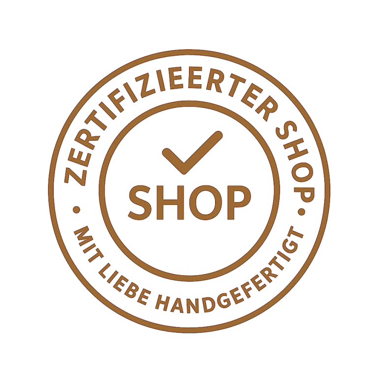 Mit Liebe handgefertigt – 100 % Unikate Zertifizierter Shop – Mit Liebe handgefertigt. Qualitätssiegel für Energie-Amulette und spirituellen Schmuck.